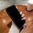 For iPhone 14 Case Compatible with MagSafe TPU + PC Skin Touch Matte Phone Cover - Black - 5