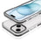 For iPhone 15 Phone Case Ultra Clear Shockproof PC + TPU Back Cover - Black - 3