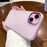 For iPhone 14 Case TPU + PC Translucent Matte Anti Drop Phone Back Cover - Purple - 2