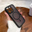 For iPhone 15 Pro Case Compatible with MagSafe PC + TPU Heat Dissipation Back Cover - Black - 4