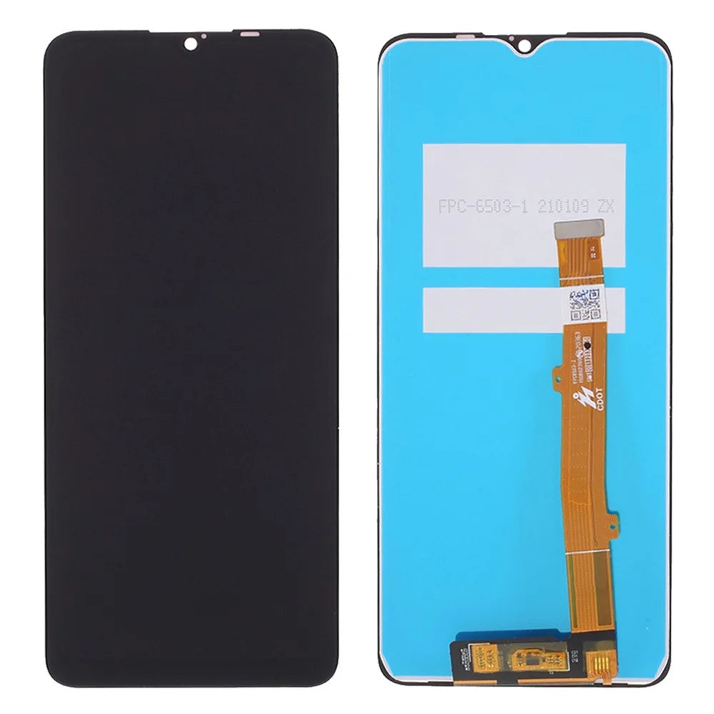 For Alcatel 3X (2020) 5061 Grade C LCD Screen and Digitizer Assembly Replacement Part (Without Logo) - 1