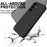 For Samsung Galaxy M14 4G Case Liquid Silicone Phone Back Cover with Hand Strap - Black - 5