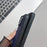 For iPhone 16 Pro Case Compatible with MagSafe Carbon Fiber Texture Leather + PC Phone Cover - Blue - 5