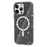 For iPhone 13 Pro Case Compatible with MagSafe Glitter Powder PC + TPU Phone Cover - Black - 2