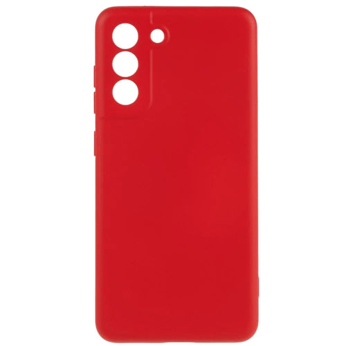 2.0mm Slim Phone Case for Samsung Galaxy S22 5G Protective TPU Cover Arc Edge Phone Back Case - Red - 1