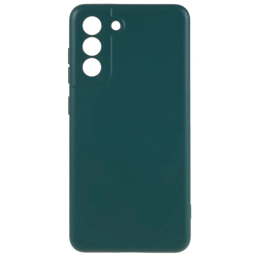 2.0mm Slim Phone Case for Samsung Galaxy S21 4G / 5G Shockproof Case Arc Edge Anti-Drop TPU Phone Cover - Midnight Green - 1
