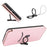 For Google Pixel 9a Case Carbon Fiber Texture Drop-Proof PU Leather Phone Cover - Rose Gold - 5