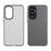 For Samsung Galaxy A15 4G / A15 5G Case TPU + PC Phone Back Cover Matte Translucent Design - Black - 2