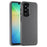 For Samsung Galaxy A26 5G Case TPU + PC Phone Back Cover Matte Translucent Design - Black - 1