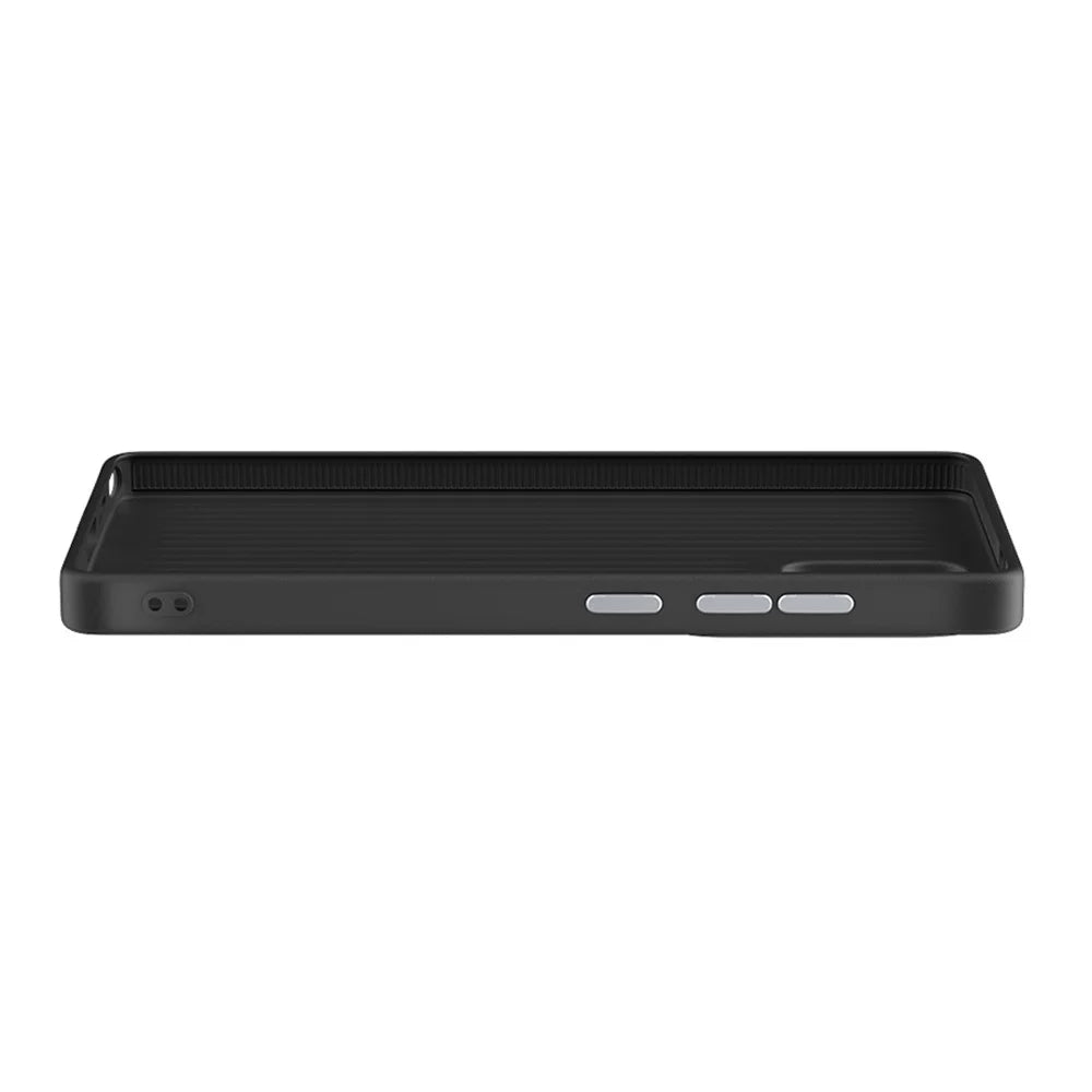 ABEEL For Samsung Galaxy S25 Ultra Magnetic Case Micro-Embossing PC TPU Aluminum Alloy Leather Phone Cover - 5