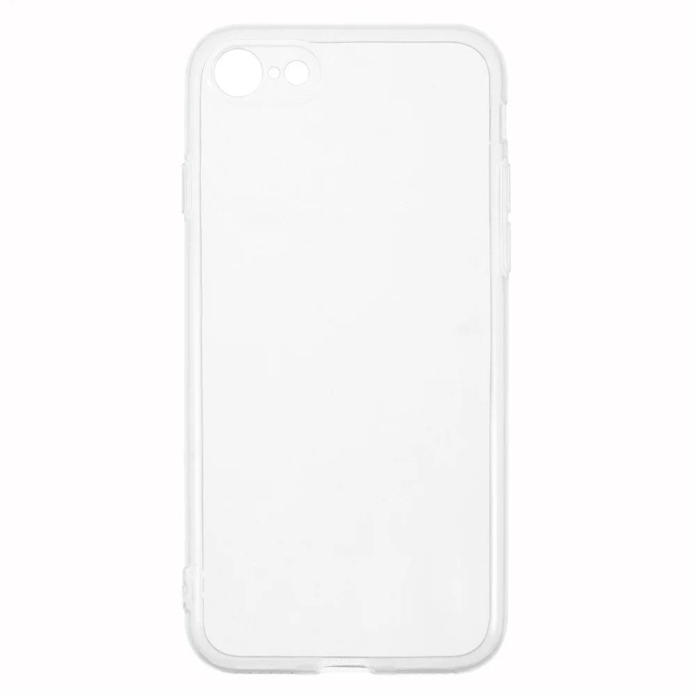 TPU Phone Case For iPhone SE (2022) / (2020) / 8 / 7 , 1.2mm Ultra Thin Crystal Clear Cover - 2