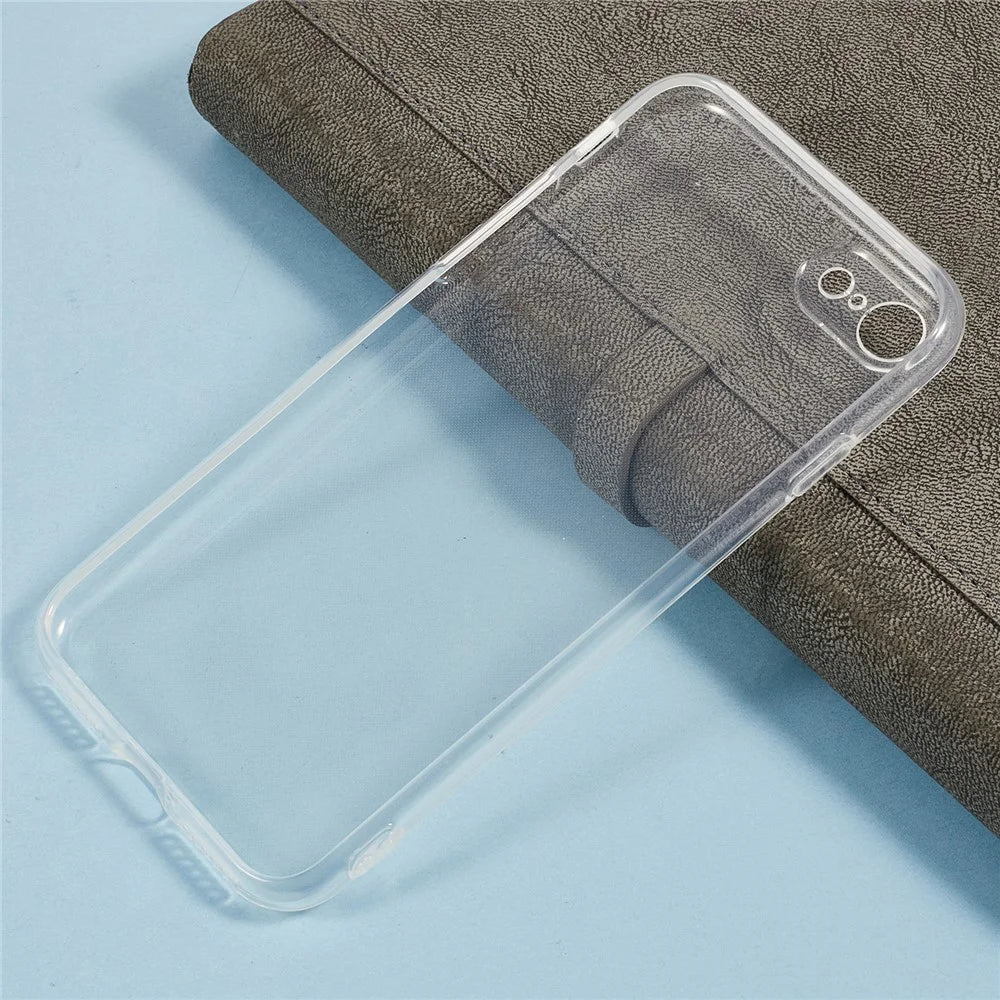 TPU Phone Case For iPhone SE (2022) / (2020) / 8 / 7 , 1.2mm Ultra Thin Crystal Clear Cover - 4