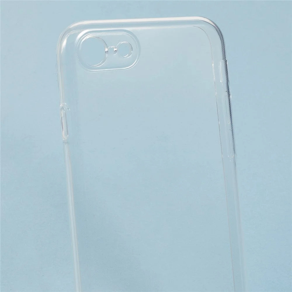 TPU Phone Case For iPhone SE (2022) / (2020) / 8 / 7 , 1.2mm Ultra Thin Crystal Clear Cover - 5