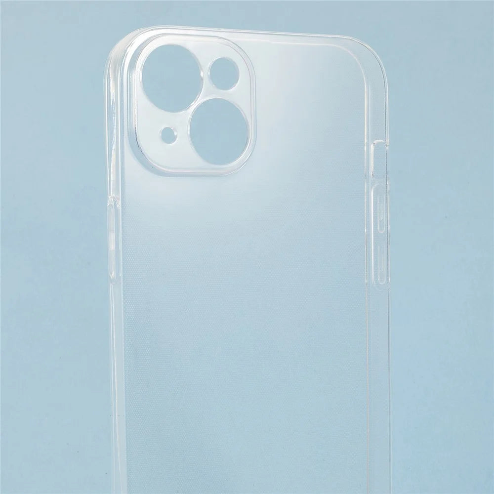 For iPhone 13 6.1 inch Case 1.2mm Ultra Thin Crystal Clear TPU Phone Cover - 5