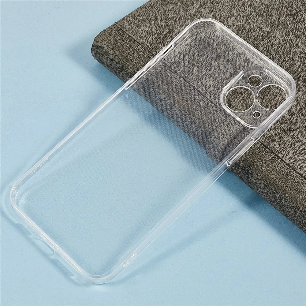 For iPhone 14 Case 1.2mm Ultra Thin Crystal Clear TPU Phone Cover - 4
