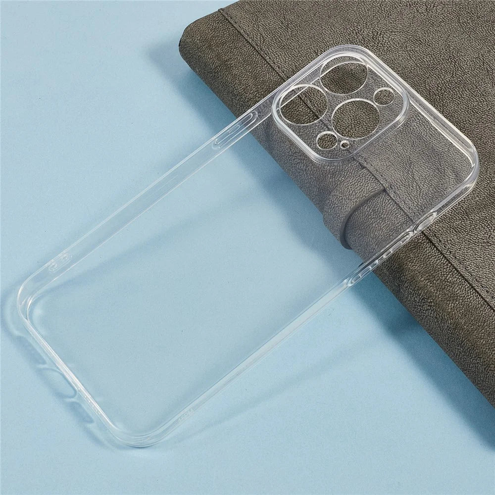 For iPhone 15 Pro Case 1.2mm Ultra Thin Crystal Clear TPU Phone Cover - 3