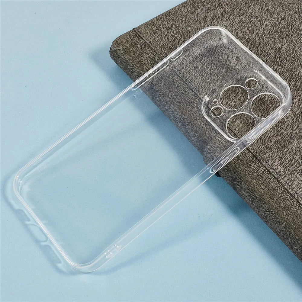 For iPhone 14 Pro Case 1.2mm Ultra Thin Crystal Clear TPU Phone Cover - 4