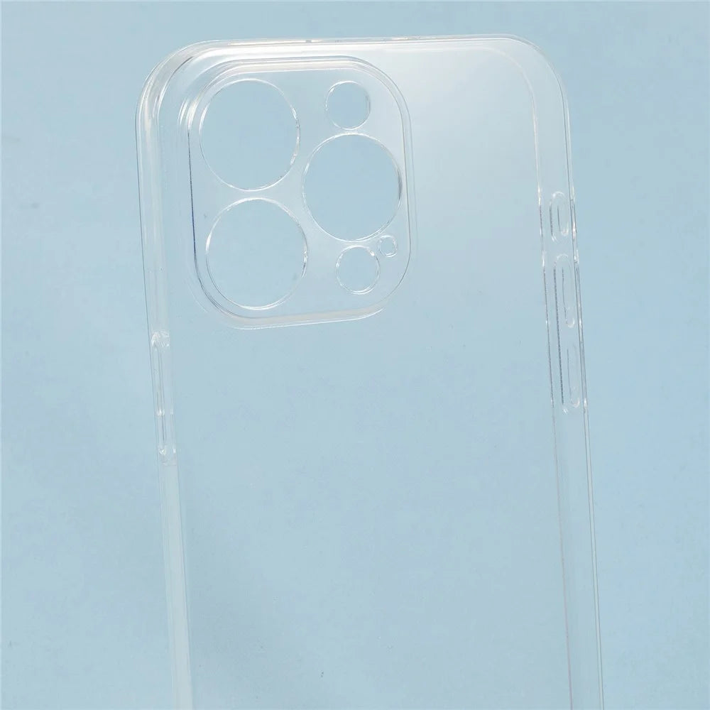 For iPhone 12 Pro Max Case 1.2mm Ultra Thin Crystal Clear TPU Phone Cover - 5