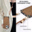 For iPhone 16 Pro Max Retro Leather Phone Back Cover with Adjustable Strap - Brown - 7