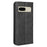 Cell Phone Cover For Google Pixel 7 5G, Wallet Case Magnetic Auto Closing PU Leather Retro Imprint Pattern Anti-Srcratch Phone Shell with Stand - Black - 7