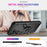For Samsung Galaxy A56 5G Case PC + TPU Phone Cover with Kickstand - Black - 2