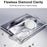 For Samsung Galaxy S24 Ultra Shockproof Case TPU PC Rotating Kickstand Clear Phone Cover - 2