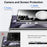 For Samsung Galaxy S25 Ultra Shockproof Case TPU PC Rotating Kickstand Clear Phone Cover - 4