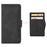Anti-drop Cell Phone Cover For Google Pixel 7 Pro 5G, Multiple Card Slots PU Leather Wallet Case Dual Magnetic Clasp Phone Shell with Stand - Black - 4