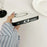 For Samsung Galaxy S25 Magnetic Case Anti-Drop PU Leather + TPU Cover - White - 6