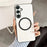 For Samsung Galaxy A36 5G Case Anti-Drop PU Leather+TPU Cover Magnetic Case - White - 1