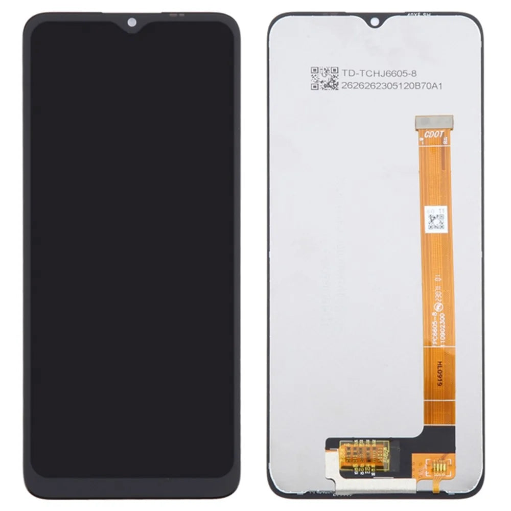 For TCL 40 Nxtpaper 5G Grade C LCD Screen and Digitizer Assembly Replacement Part, Glossy Screen (Without Logo) - 1