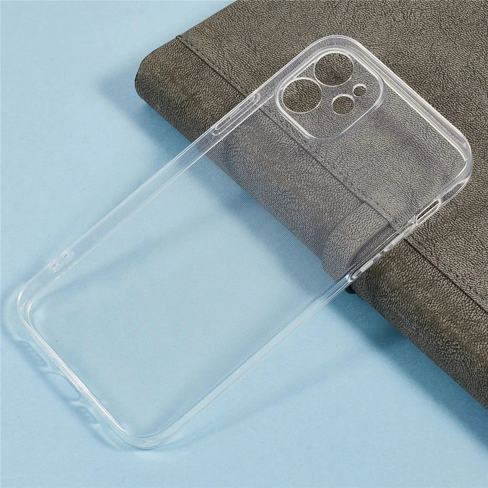 For iPhone 12 Pro 6.1 inch TPU Phone Case 1.2mm Ultra Thin Crystal Clear Cover - 3