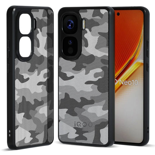 IBMRS For vivo iQOO Neo10 5G / Neo10 Pro 5G Case TPU + PC Heavy Duty Shockproof Phone Cover - Artistic Camouflage - 1