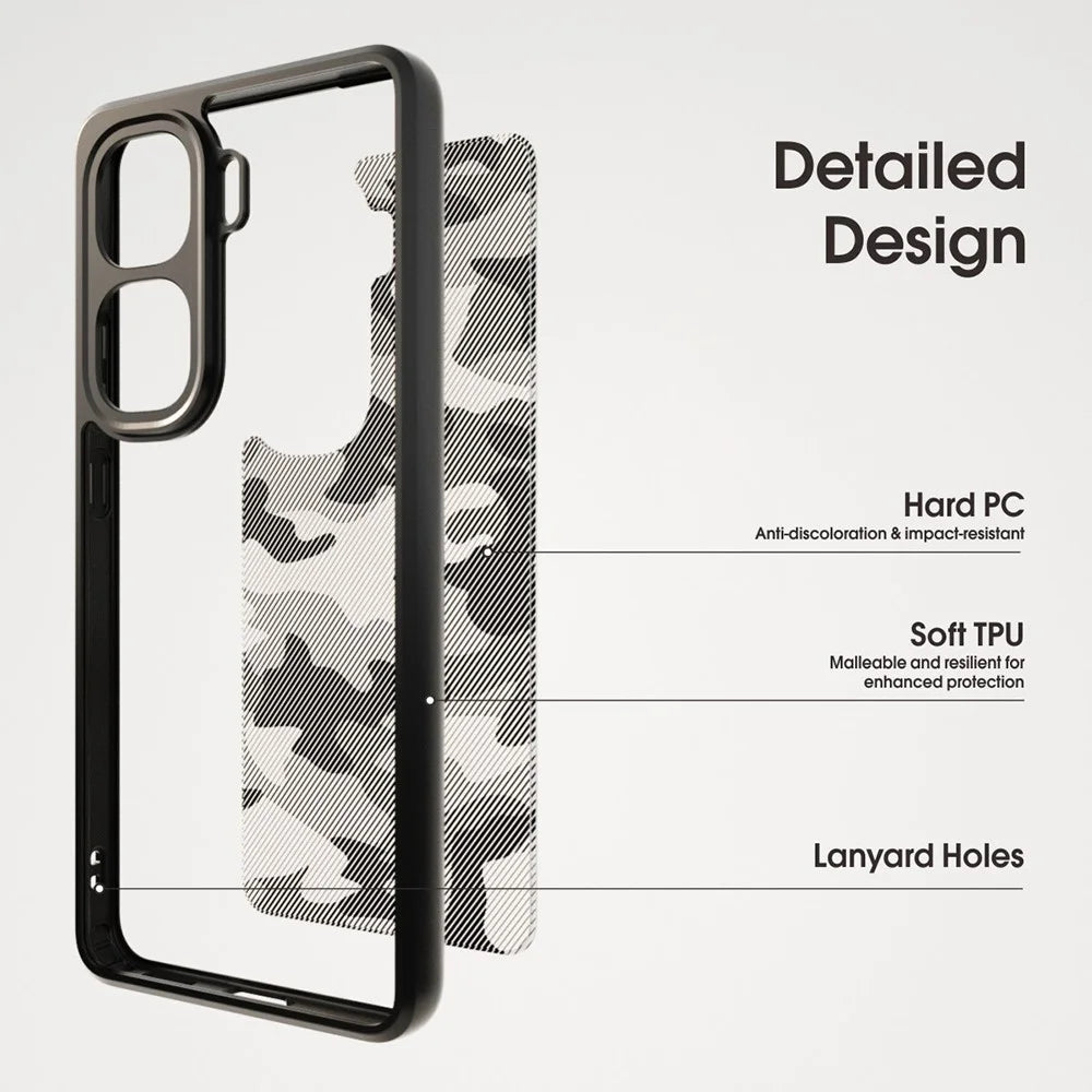 IBMRS For vivo iQOO Neo10 5G / Neo10 Pro 5G Case TPU + PC Heavy Duty Shockproof Phone Cover - Artistic Camouflage - 2