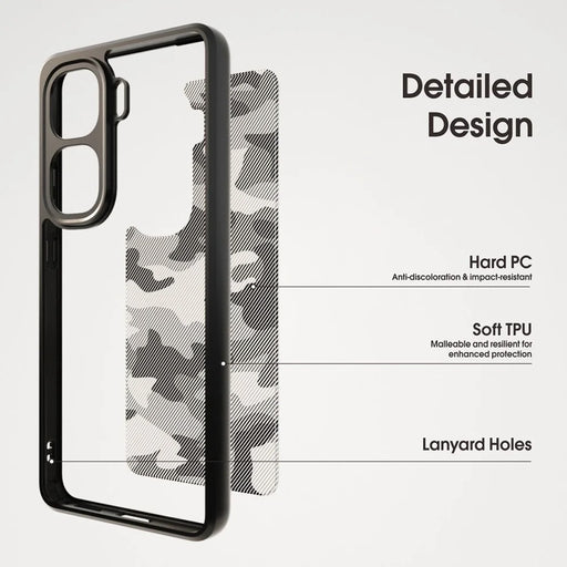 IBMRS For vivo iQOO Neo10 5G / Neo10 Pro 5G Case TPU + PC Heavy Duty Shockproof Phone Cover - Artistic Camouflage - 2