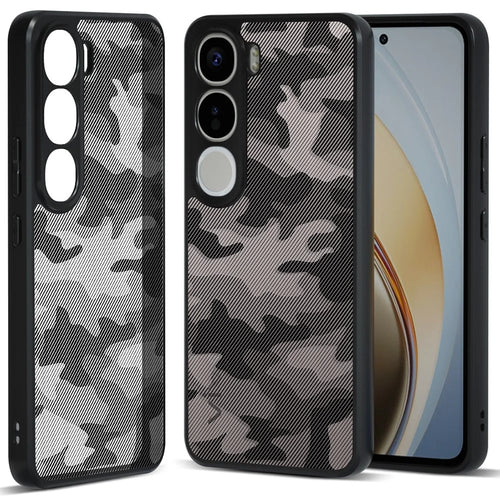 IBMRS For vivo Y300 5G / V40 Lite 5G Case TPU + PC Heavy Duty Shockproof Phone Cover - Artistic Camouflage - 1