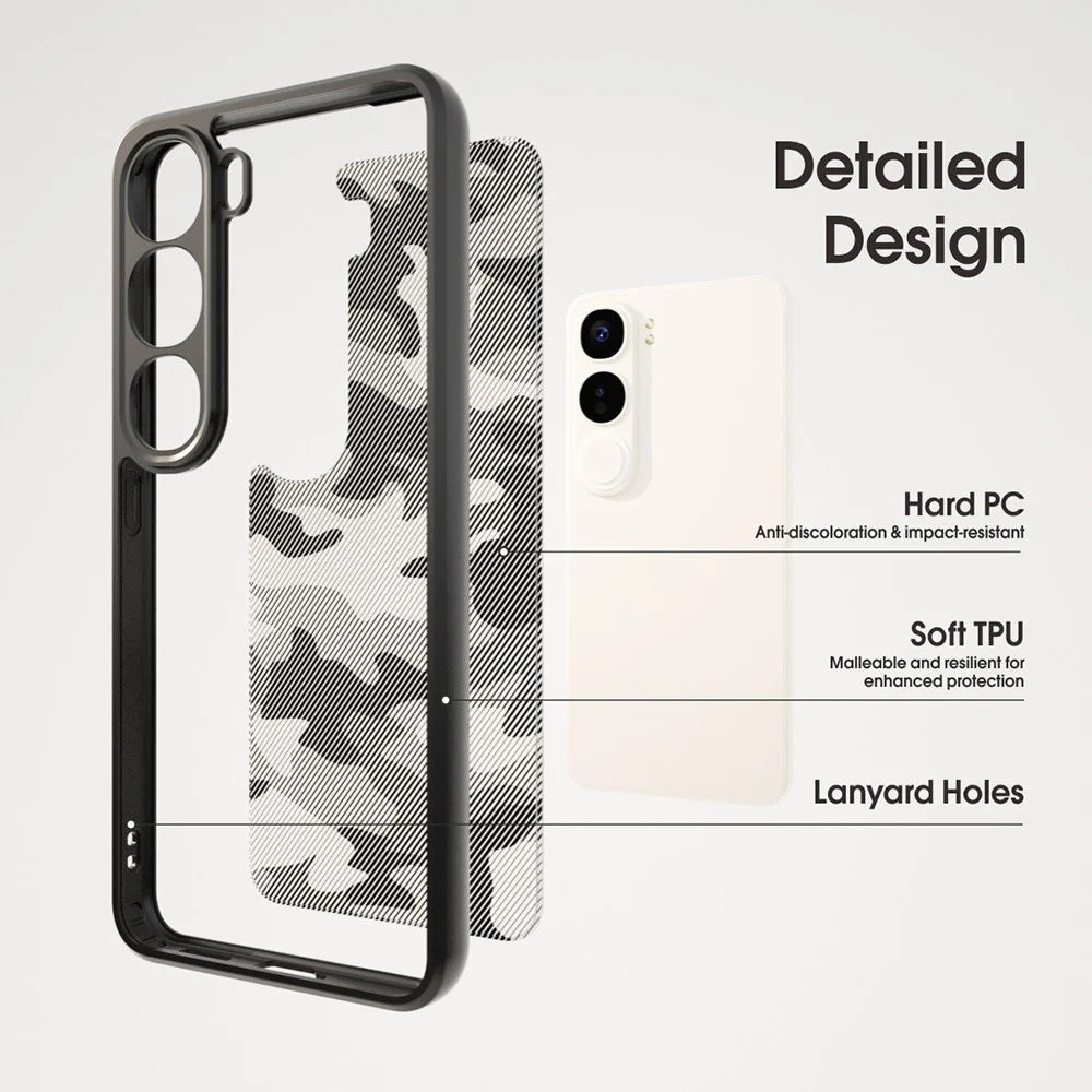 IBMRS For vivo Y300 5G / V40 Lite 5G Case TPU + PC Heavy Duty Shockproof Phone Cover - Artistic Camouflage - 2