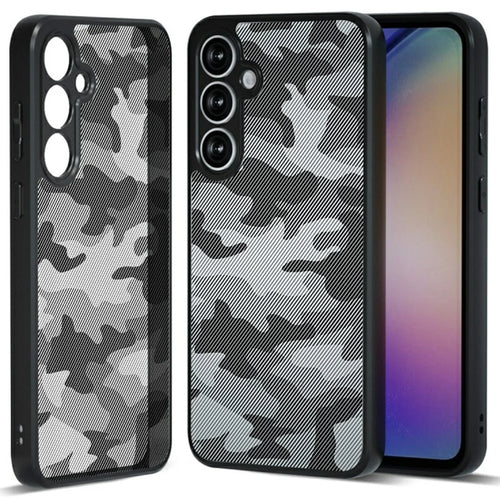 IBMRS For Samsung Galaxy A36 5G Case TPU + PC Heavy Duty Shockproof Phone Cover Camera Protection - Artistic Camouflage - 1