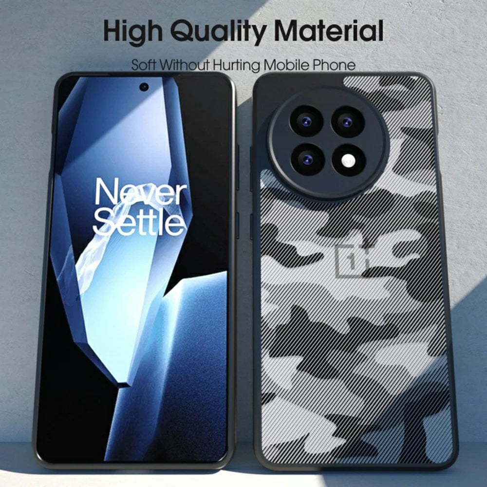 IBMRS Phone Case For OnePlus Ace 5 5G / Ace 5 Pro 5G / 13R 5G TPU + PC Heavy Duty Shockproof Cover Camera Protection - Artistic Camouflage - 5