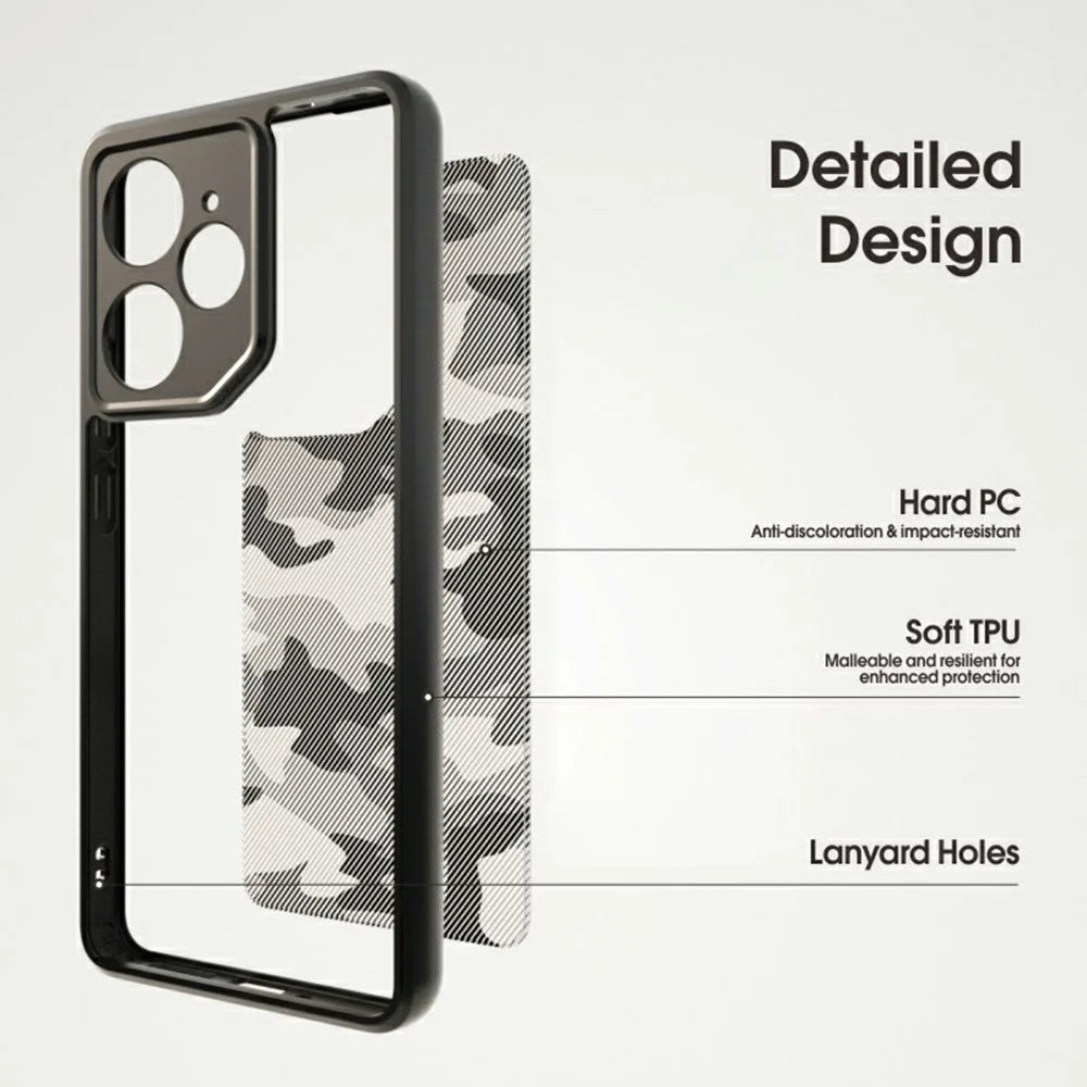 IBMRS For Realme Neo7 5G Case TPU + PC Heavy Duty Shockproof Phone Cover - Artistic Camouflage - 2