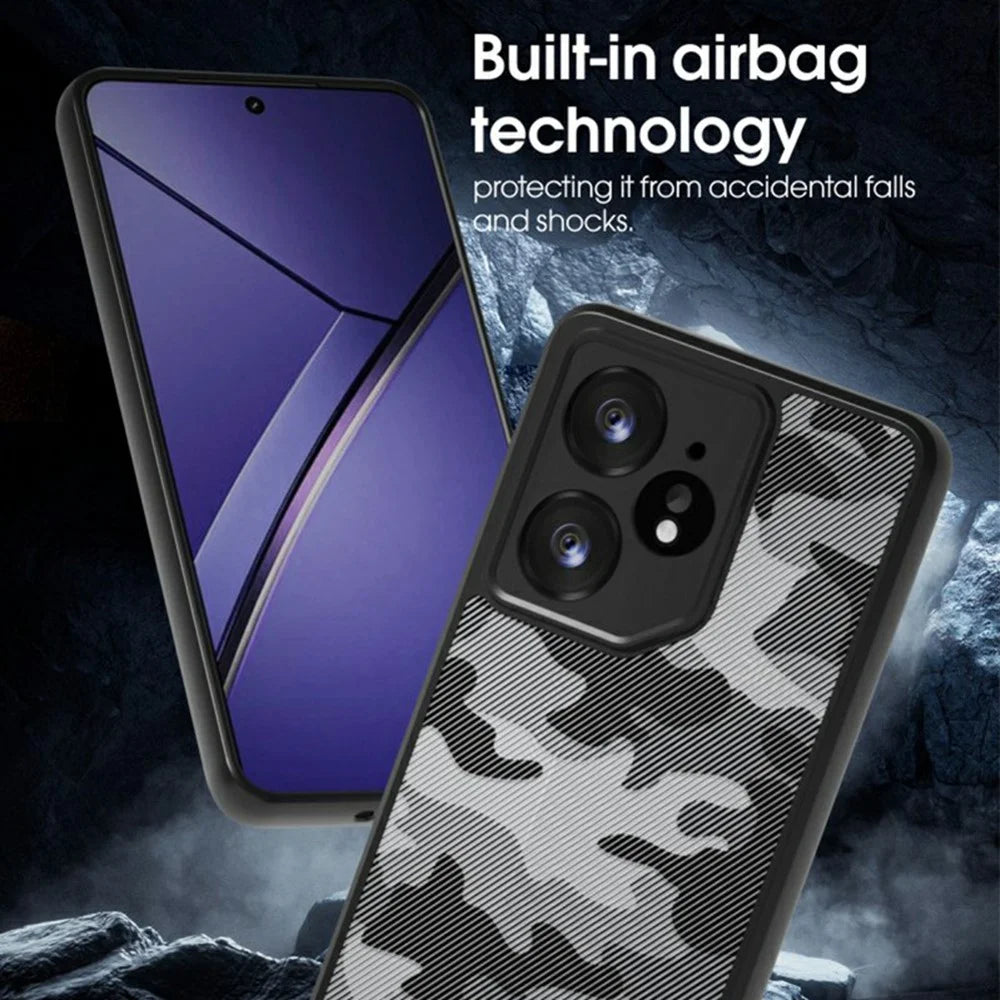 IBMRS For Realme Neo7 5G Case TPU + PC Heavy Duty Shockproof Phone Cover - Artistic Camouflage - 4