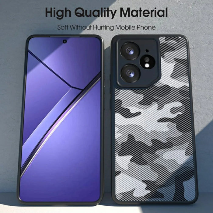 IBMRS For Realme Neo7 5G Case TPU + PC Heavy Duty Shockproof Phone Cover - Artistic Camouflage - 5