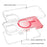 For iPhone 16 Pro Max Case Compatible with MagSafe Gradient Color TPU + PC Phone Back Cover - Gradient Pink - 3