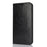 For Samsung Galaxy S25 Case Crazy Horse Texture Split Leather Wallet Phone Cover - Black - 7