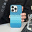 For iPhone 16 Pro Max Case Compatible with MagSafe PC Phone Back Cover with Metal Buttons - Moon Green - 2