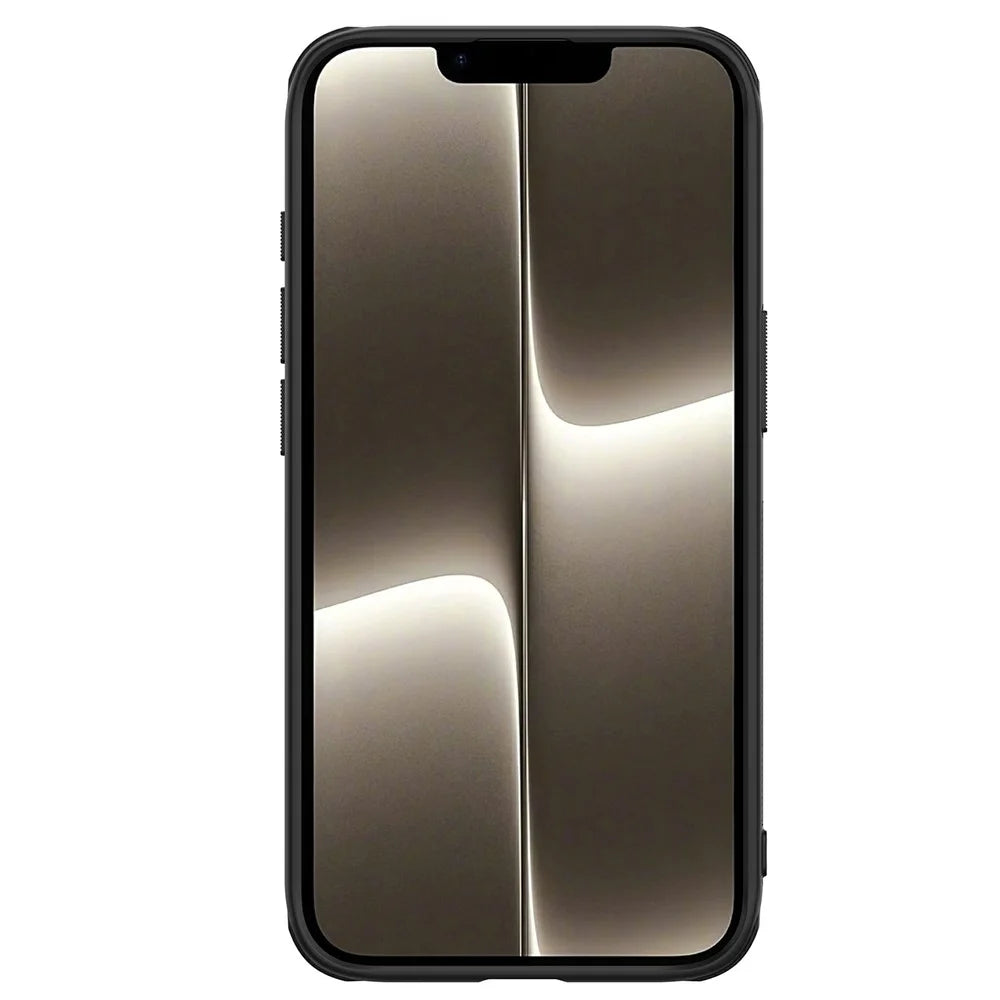 NILLKIN Frosted Shield Pro For iPhone 17e / 16e Case Matte PC + TPU Phone Cover - Black - 4