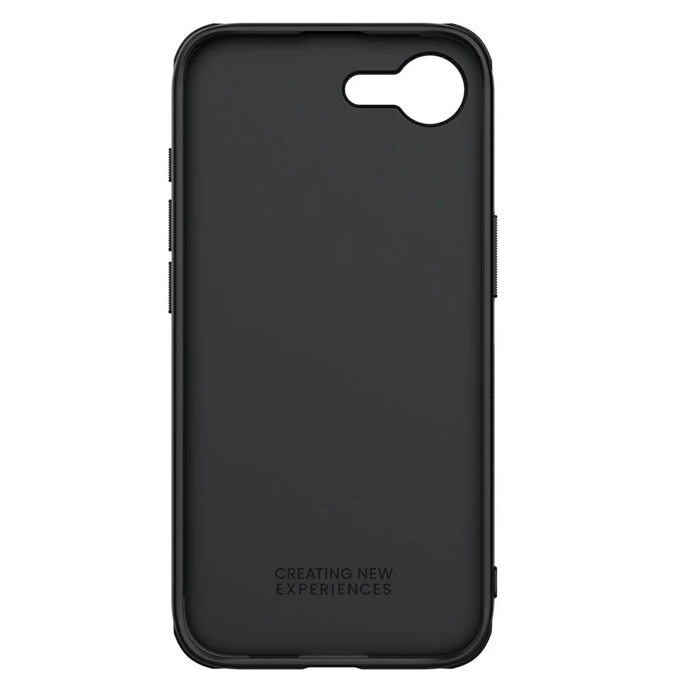 NILLKIN Frosted Shield Pro For iPhone 17e / 16e Case Matte PC + TPU Phone Cover - Black - 5