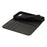 For iPhone 17e / 16e Case PU Leather Calf Textured Magnetic Closing Smart Phone Cover - Black - 5