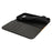 For iPhone 17e / 16e Case Calf Texture 3 Card Slots Color Splicing Leather Phone Cover - Black + Yellow - 5
