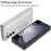GKK 10691 For Samsung Galaxy Z Fold5 5G Case with Clear Screen Film Magnetic Hinge Kickstand Phone Cover - Black - 3